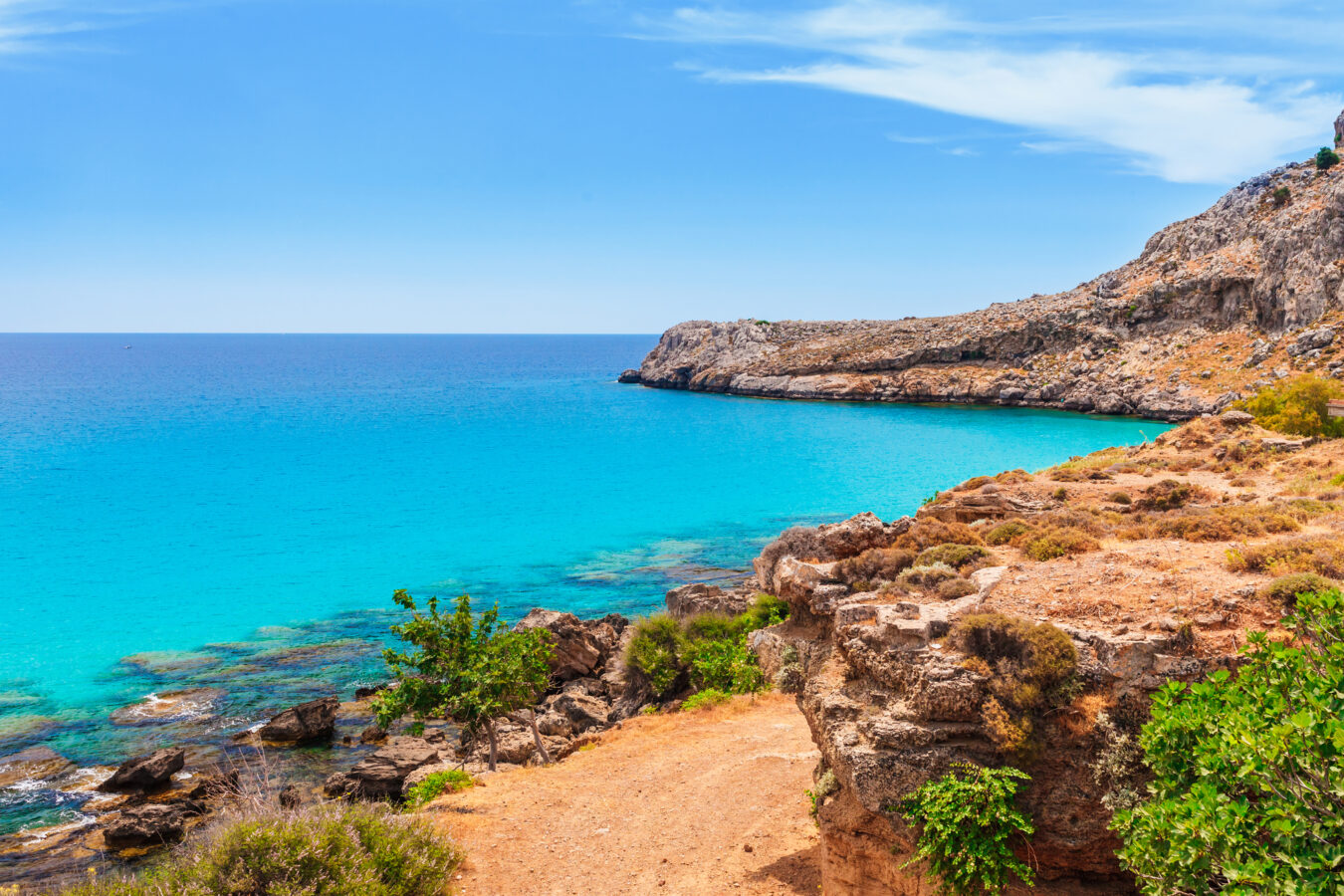 Discover the 9 best beaches near Lindos
